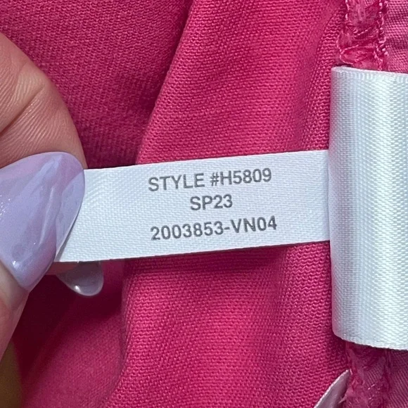 J.Crew Pink 7” Womens Chino Shorts - Stretch, Cotton, Classic - Size 4 - Picture 11 of 12